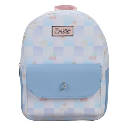 KIRBY  - MINI BACKPACK Pastel Checkerboard w/ Coin Pouch