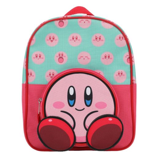 KIRBY  - 11" Backpack w/ Sublimation Print, Padded Applique Feet