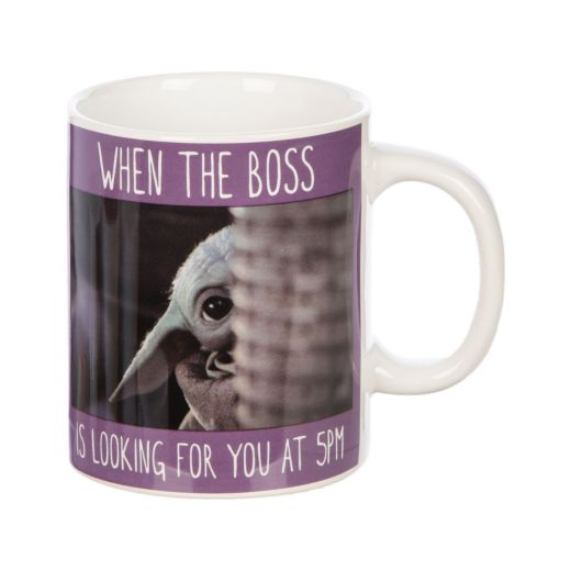 Star Wars: The Mandalorian Funny Boss Meme Ceramic 16 oz Mug