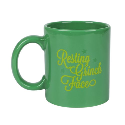 THE GRINCH - Resting Face Green 16oz Ceramic Mug