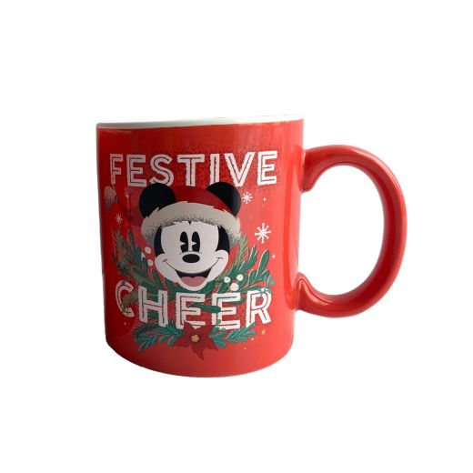 DISNEY - Mickey " Festive Cheer" 16oz Mug