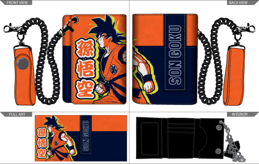 DRAGONBALL Z - Trifold Wallet With Strap