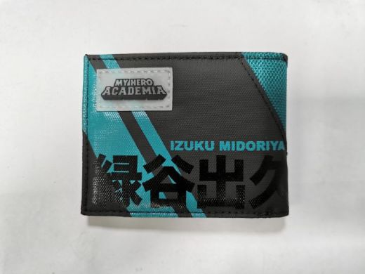 My Hero Academia Deku Izuku Midoriya Faux Leather Wallet