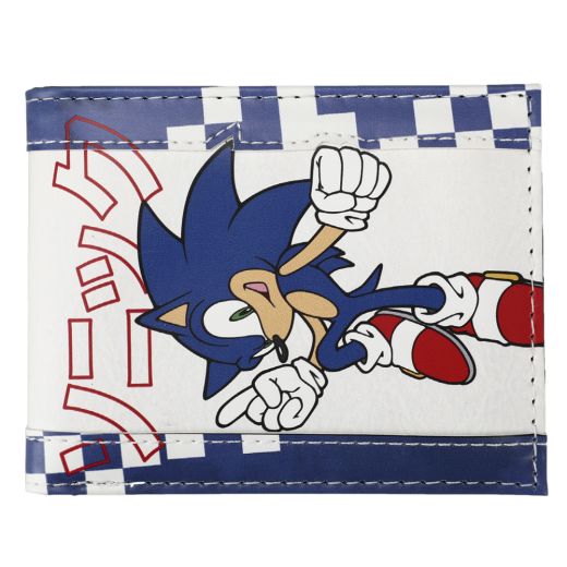 Sega Sonic The Hedgehog Kanji Bifold Wallet
