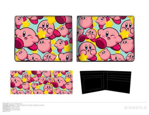 Kirby Action Shots Star Collage Bifold Wallet