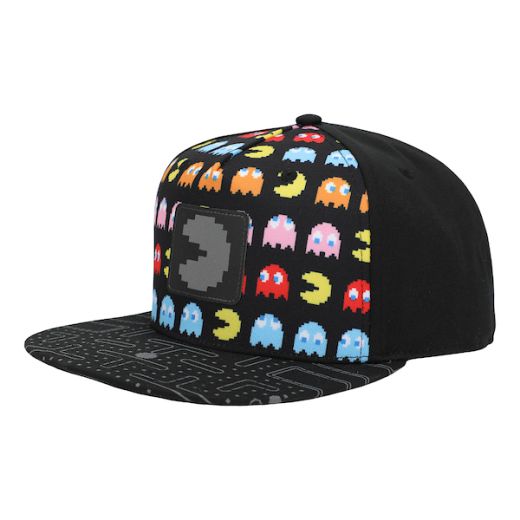 PAC-MAN - Hat Print and Reflective Patch Snapback