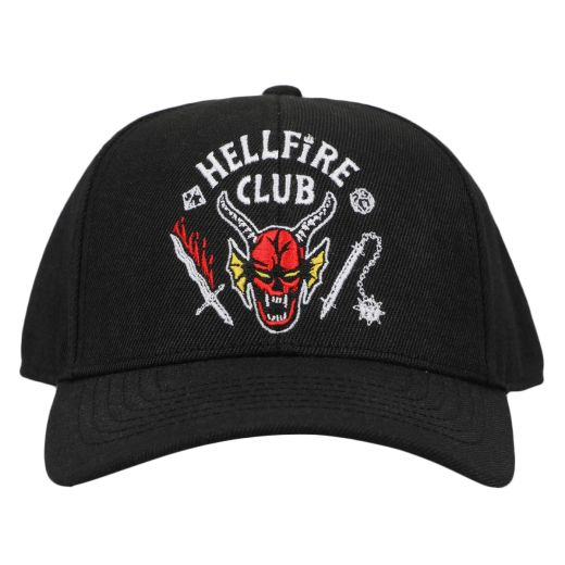 STRANGER THINGS - Hellfire Club Pre-Curved Snapback Hat