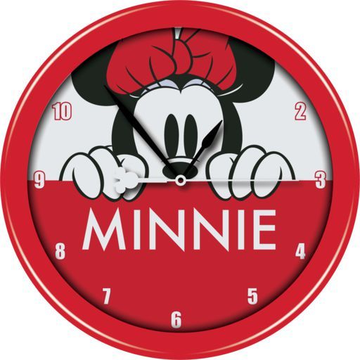 Disney Minnie Mouse 9.5" Wall Clock