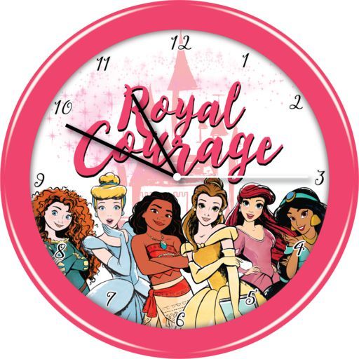 Disney Princess 9.5" Wall Clock