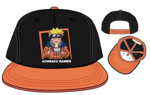 Naruto Clear Transfer and Puff Print Youth Snapback Hat