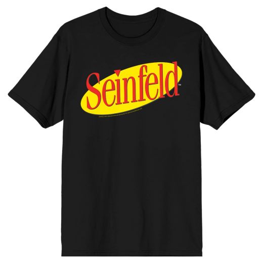 Seinfeld Logo Black T-Shirt