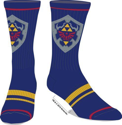 The Legend of Zelda Hylian Shield Crew Socks