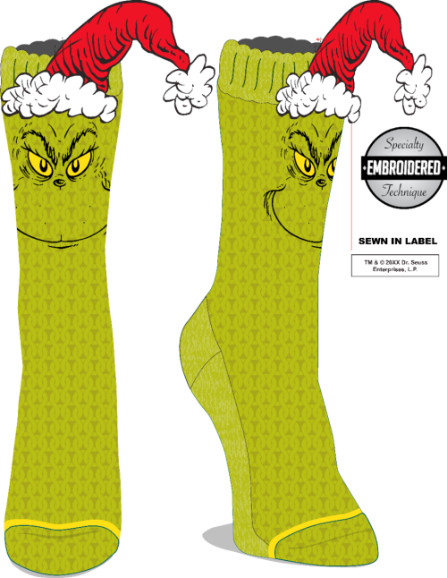 THE GRINCH - Christmas Juniors Slipper Sock