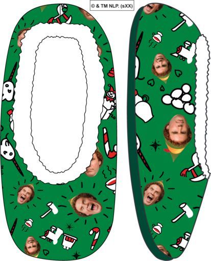 Elf Christmans Warm Furry Green Womans Slippers