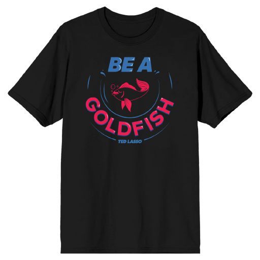 TED LASSO -  Be A Goldfish Mens T-Shirt PPK(S-1,M-2,L-2,XL-1)