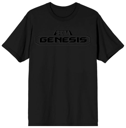 Sega Genesis Logo Black T-Shirt