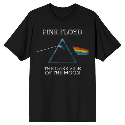 PINK FLOYD - The Dark Side of The Moon Mens Black Tee