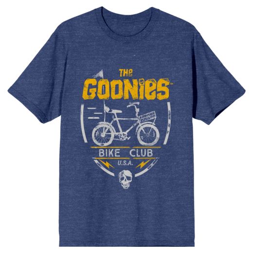 The Goonies Bike Club Navy Heather T-Shirt