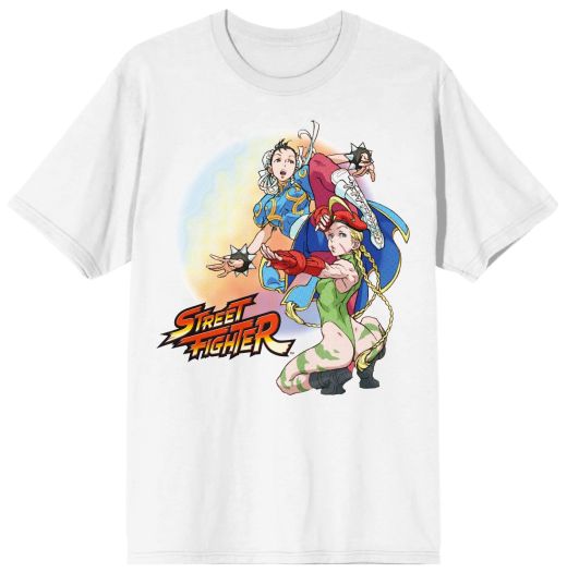 Street Fighter Chun Li & Cammy Femme Fatale T-Shirt