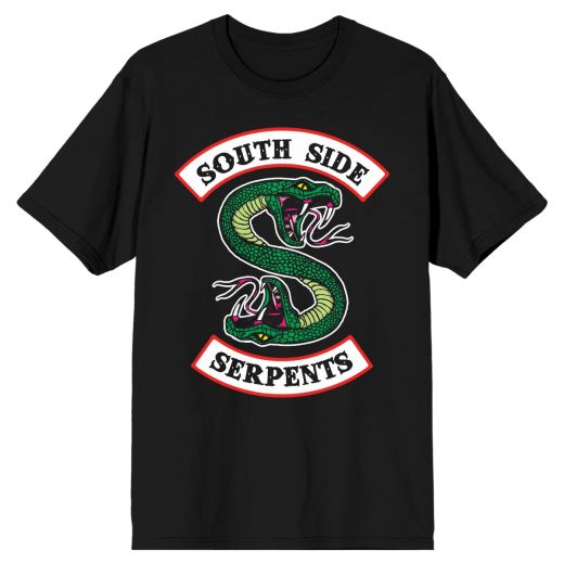 Riverdale South Side Serpents Logo Black T-Shirt