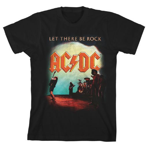 ACDC - Let There Be Rock Youth Black Tee