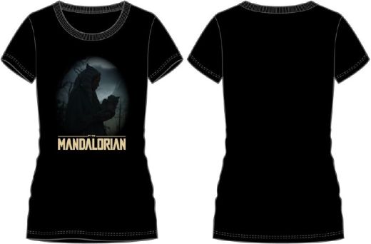 STAR WARS - THE MANDALORIAN -Ahsoka Grogu Ladies Tee4 Shirt Prepack (XS-1 S-2 M-2,L-2,XL-1)