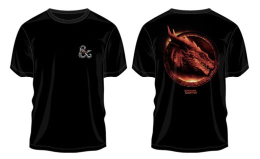 Dungeons And Dragons - Mens Black T-shirt 8PPK (S-1,M-2,L-2,XL-2,XXL-1)