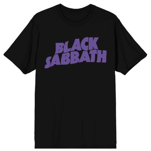 BLACK SABBATH - Music Roster Black Sabbath Mens Black Tee
