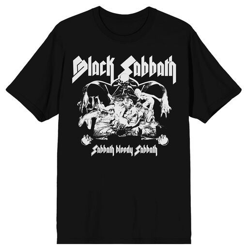 BLACK SABBATH - Sabbath Bloody Sabbath Mens Black Tee