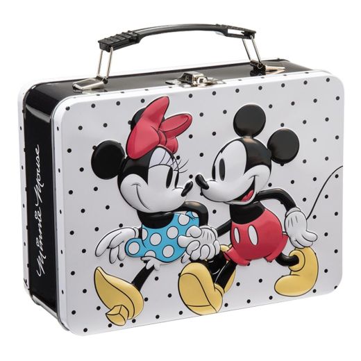 Mickey Mouse & Minnie Mouse Love Tin Tote Lunch Box