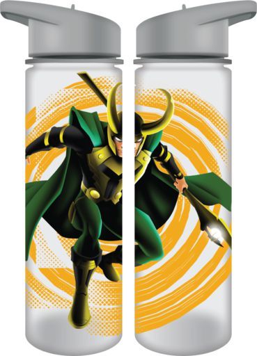 Marvel Loki 24 oz. UV Single-Wall Tritan Water Bottle