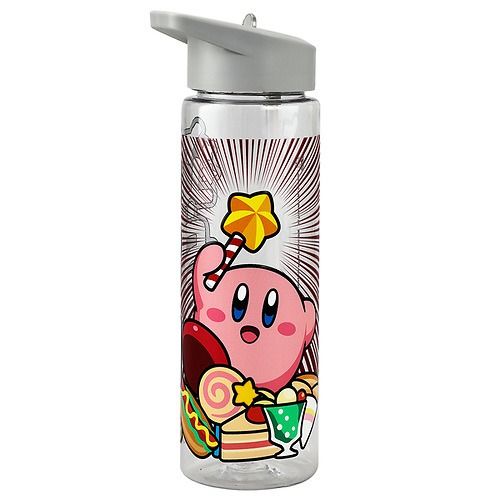 Kirby - Pink Puff 24 oz. UV Single-Wall Tritan™ Water Bottle