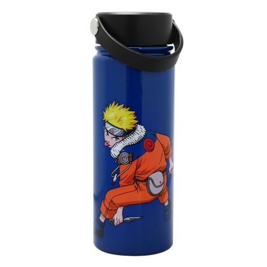 Naruto Tongue Out Pose 17 Oz Stainless Steel Water Bottle