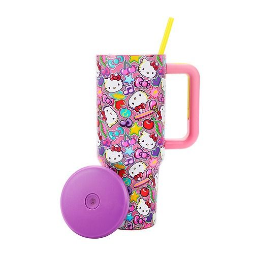 Hello Kitty AOP 40 Oz Tumbler With Straw