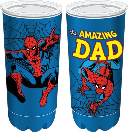 Marvel Spider-Man Dad Fathers Day Water Cup