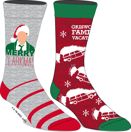 Christmas Vacation - Boxed 2 Pack Crew Sock