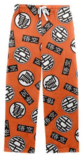 Dragon Ball Z Symbol Collage Pajama Pants