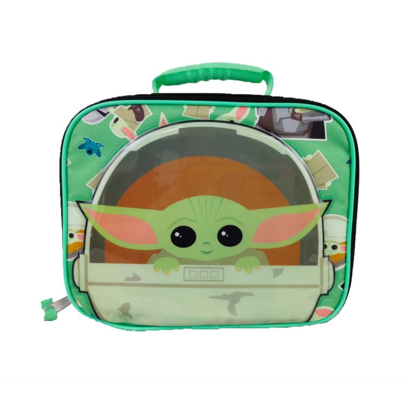 Bioworld | Star Wars The Mandalorian Baby Yoda Lunch Bag Bioworld